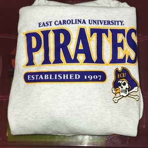 Mens Hanes East Carolina University hoody